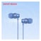 Honeywell - Wired Earphone 3.5MM V50, Blue
