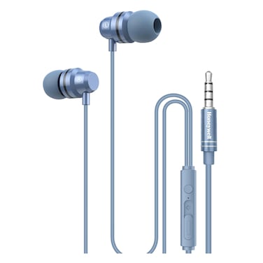 Honeywell - Wired Earphone 3.5MM V50, Blue