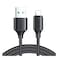 Joyroom Lightning To USB-C Cable, 30W (S-A9), Black