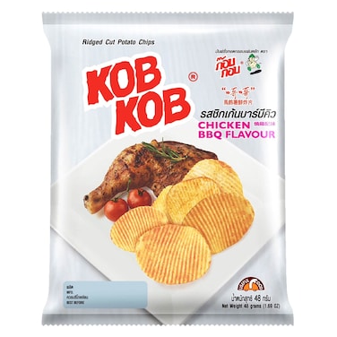 Kob Kob Chicken BBQ Flavor Chips &ndash; 48 g