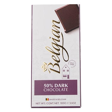Belgian 50% Dark Chocolate &ndash; 70 g