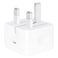 أبل محول طاقة USB-C، 20 واط، منفذ واحد، أبيض (MUVT3ZE/A)
