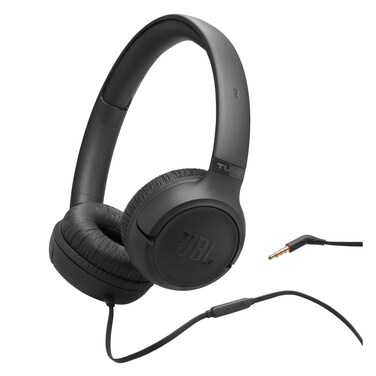 جي بي إل تيون 530C - سماعات رأس سلكية بمنفذ USB-C، توضع على الأذن، أسود