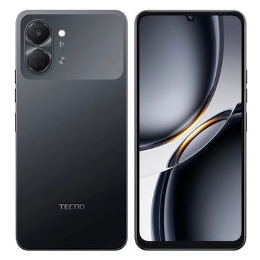 Tecno - Spark Go3, 128GB Storage, 4GB RAM, 4G, Black