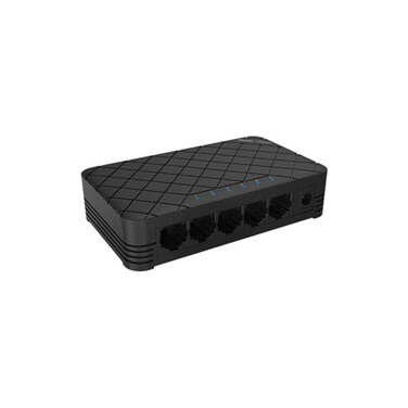 محول Ruijie ذو 5 منافذ جيجابت غير مُدار: 5 منافذ RJ45
