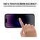 Privacy Tempered Glass Screen Protector for iPhone 14 Pro - Scratch-Proof, Anti-Fingerprint, Black Border