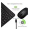 Ultra-Slim Rechargeable Bluetooth Keyboard and Ergonomic Mouse for Apple iPad Air (5th Generation)