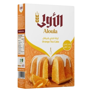 الاولى - خليط كيك الشاي بالبرتقال 400 جرام