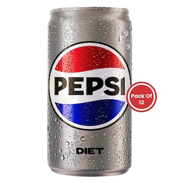 PEPSI DIET CAN 330ML X 12