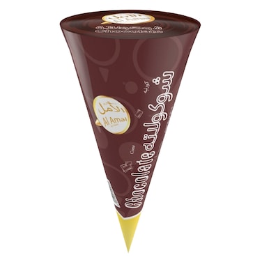 AMAL CONE-CHOCOLATE ICE CRM 120ML