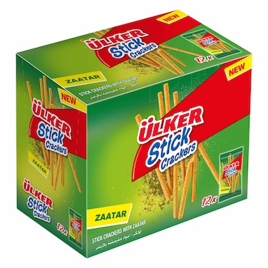 أولكر أصابع كراكر بالزعتر 12×30 جرام