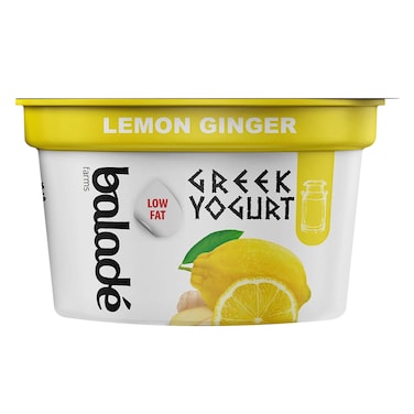 بلدي – زبادي يوناني بنكهة الليمون والزنجبيل – 180 جرام