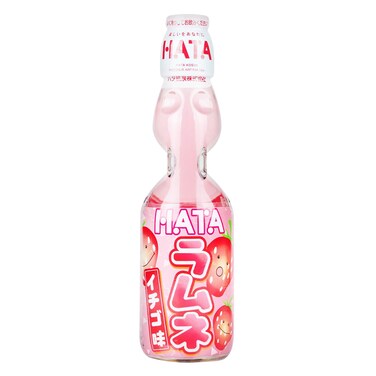 Hata Ramune Strawberry Soft Drink 200 ml
