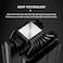مروحة NZXT F240X عالية الأداء أحادية الإطار - مروحتان بحجم 120 مم بتقنية PWM RGB لحافظة الكمبيوتر - أقصى تدفق للهواء وضغط ثابت - ضوضاء منخفضة - إطار وشفرات من البولي فينيل كلوريد - سمك 30 مم - أبيض