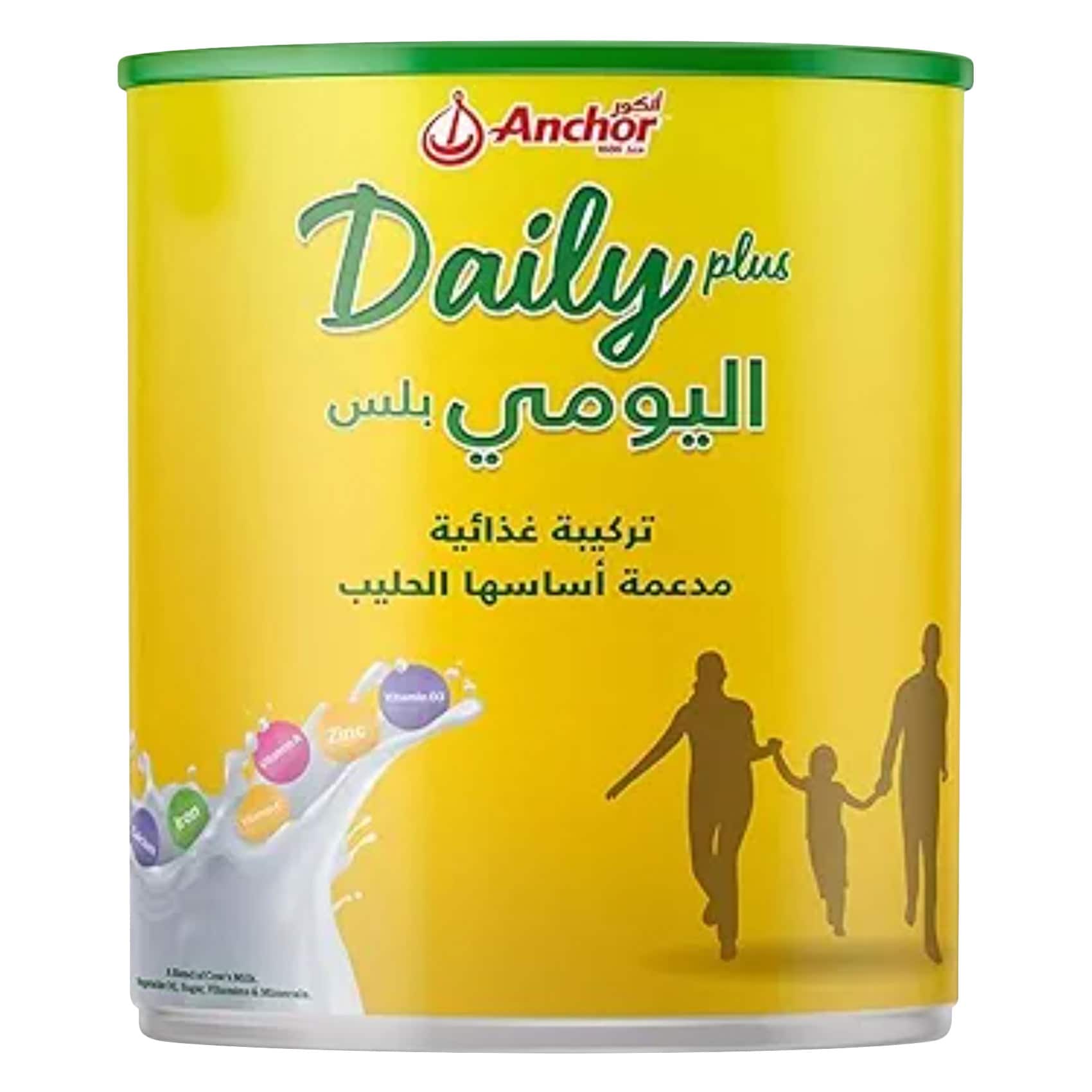 أنكور حليب بودرة دايلي بلس 2.5 كج علبة