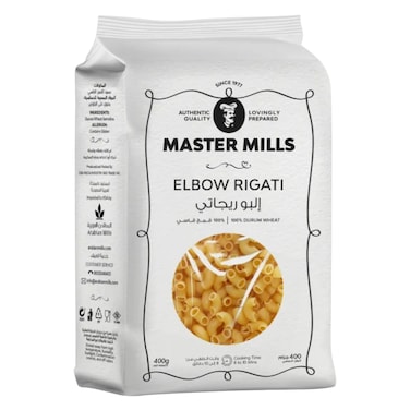 Master Mills Elbow Rigati Pasta, 400 g