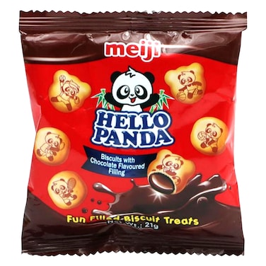 Meiji Hello Panda Chocolate Biscuits &ndash; 21 g