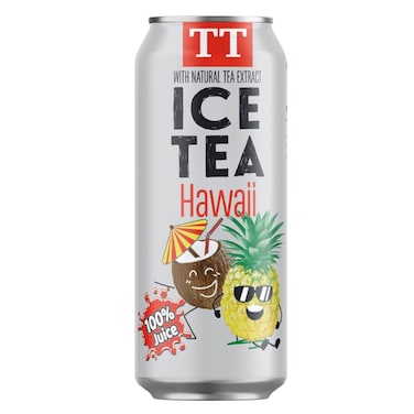 تي تي – مشروب شاي مثلج بنكهة هاواي بدون سكر مضاف – 330 مل