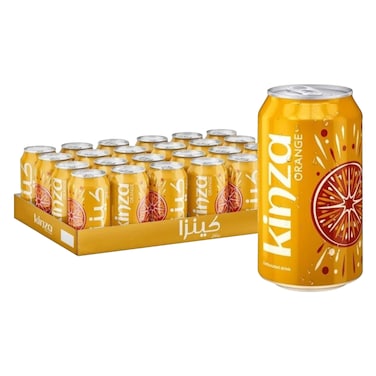 KINZA - Orange Flavored Soft Drink 250ML x30