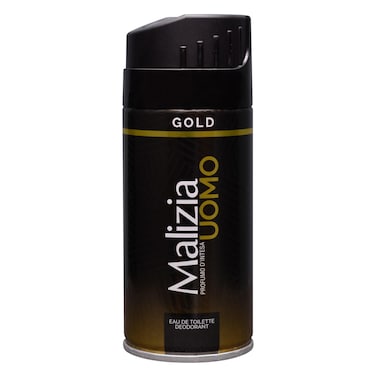 MALIZIA UOMO - Gold Eau de Toilette Deodorant Spray 150ML
