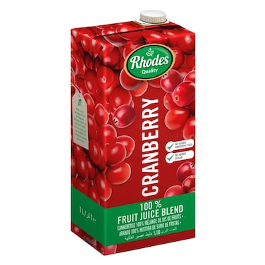 Rhodes Cranberry Juice &ndash; 1 لتر