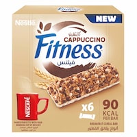 Nestle Fitness Cappuccino Cereal Bar 6 x 23.5 g