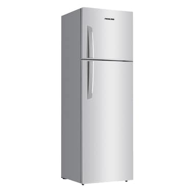 Nikai 8.7 Cubic Feet, 245 Liter, Double Door Defrost Refrigerator, Large Storage capacity, Power Saving, Silent and Reliable Compressor, Super Strong Freezing (NRF300DS) Silver