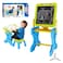 Kids Learning Activity Table 2-in-1 &ndash; Blue