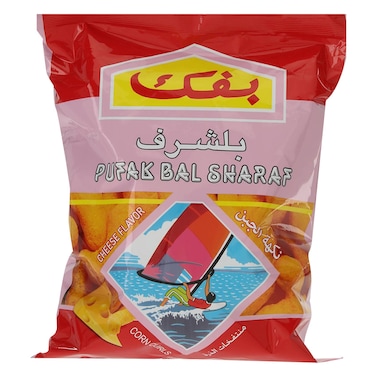 Pufak Balsharaf Cheese Flavored Corn Curls 20g
