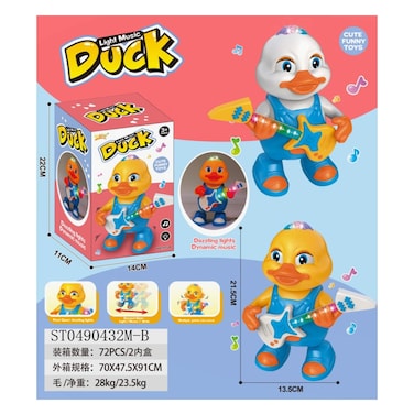 Musical Guitar Duck Toy &ndash; Lights &amp; Music