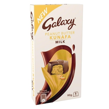 GALAXY PEANUT BTTR KUNAFA CHOCO 90G