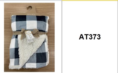 Unisex Baby Blanket Super Soft Warm Breathable Receiving Blankets for Stroller, Infants and Toddlers Size 76.2*101 cm model AT373