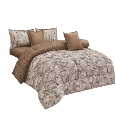 winter Comforter Set 6 pieces Double Sided King Size EL-2-008