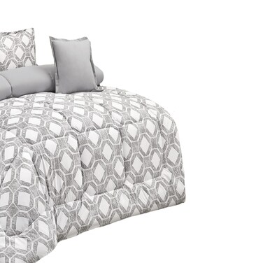 طقم لحاف شتوي وجهين 4 قطع مقاس مفرد EL-2-001