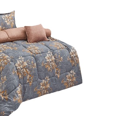winter Comforter Set 4 pieces Double Sided Single Size EL-2-002
