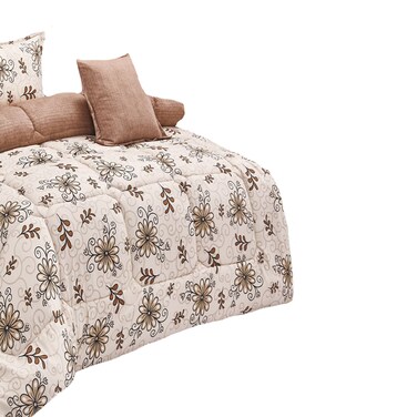 طقم لحاف شتوي وجهين 4 قطع مقاس مفرد EL-2-004