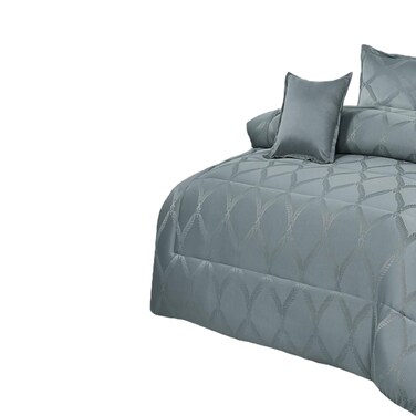 Summer comforter set 4 pieces single UK-002