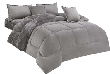 Winter comforter set 6 pieces king size CMPB-007