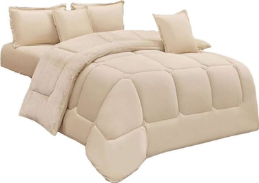 Winter comforter set 4 pieces single CMPB-006