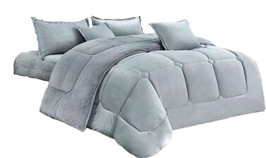 طقم لحاف  شتوي 4 قطع مقاس مفرد CMPB-009