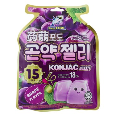 Konjac Grape Jelly 20g x15 Pieces