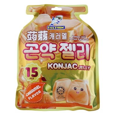 Konjac Jelly Caramel Flavor 20g x15pcs