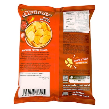 Miatos Tortilla Chips Bbq Corn Flavor 125g