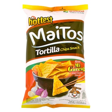 مياتوس رقائق تورتيلا بنكهة مي جورينج 125 جرام