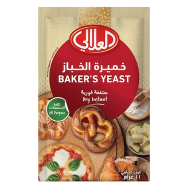 Al Alali Dry Instant Bakers Yeast 11g