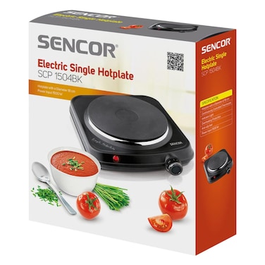 Sencor Hotplate Cooker 1500W (SCP 1504BK)