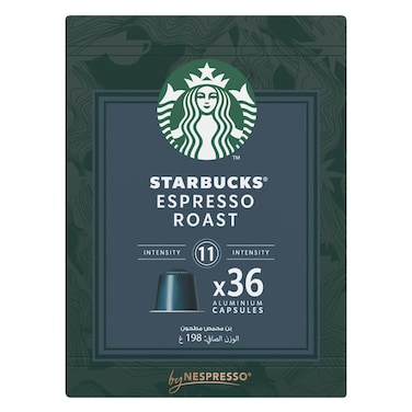 Starbucks Espresso Roast Coffee Capsules &ndash; 198 g