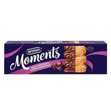 MCV MOMENTS MILK CHOCO BISCT 150G