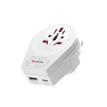 World to UK USB AC20W PD
