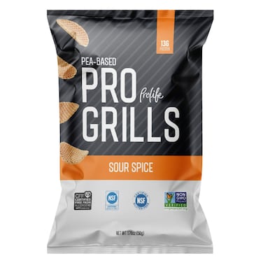 Prolife - Pro Grills - Pea Based Chips, Sour Spice 50g